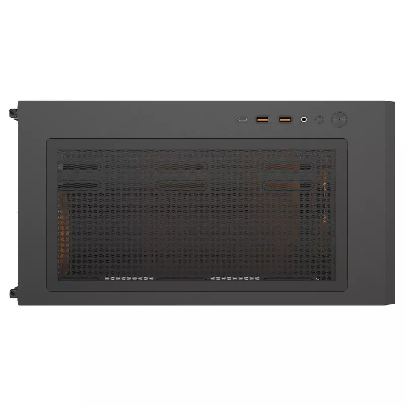 Caja semitorre COUGAR, Airface 180, ARGB, Negra
