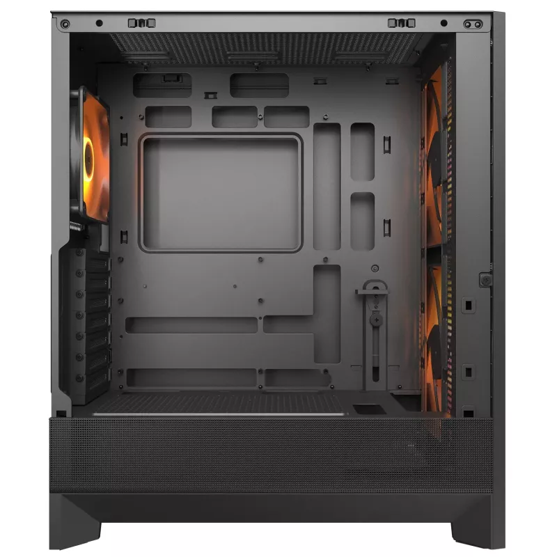 Caja semitorre COUGAR, Airface 180, ARGB, Negra