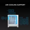 Caja semitorre COUGAR, Airface 180, ARGB, Negra