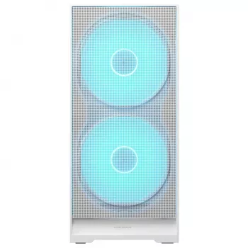 Caja semitorre COUGAR, Airface 180, ARGB, Blanca