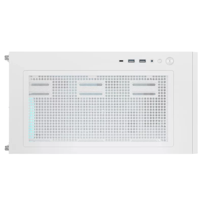 Caja semitorre COUGAR, Airface 180, ARGB, Blanca