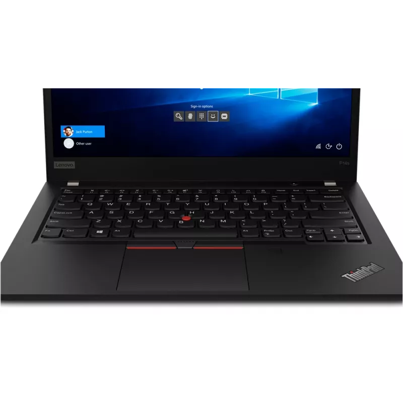 Estación de trabajo móvil reacondicionada T1A Lenovo ThinkPad P14s Gen 2, Intel Core i5-1145G7, 14 pulgadas (35,6 cm) Full HD, 16 GB DDR4, 256 GB SSD, Intel Iris Xe Graphics, Windows 11 Pro, negra