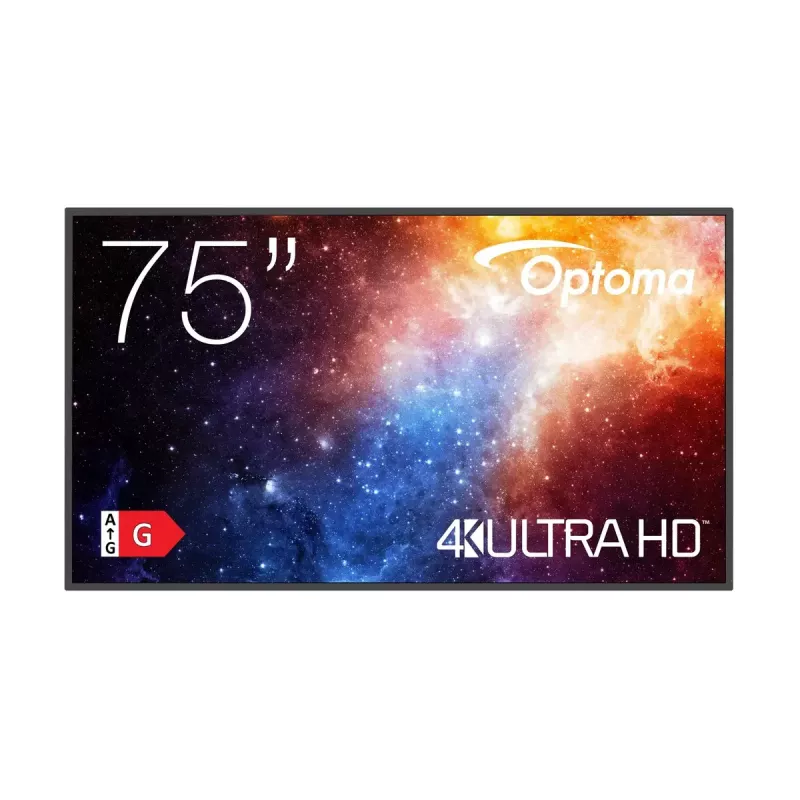 Pantalla plana de señalización digital Optoma N3751K 75