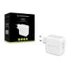 Cargador Conceptronic ALTHEA 2 puertos 100W GaN USB-C PD, Interior, Corriente alterna, 5 V, 5 A, Blanco