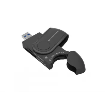 Lector de tarjetas Conceptronic StreamVault BIAN04B USB 3.2 Gen 1 (3.1 Gen 1) Type-A Negro