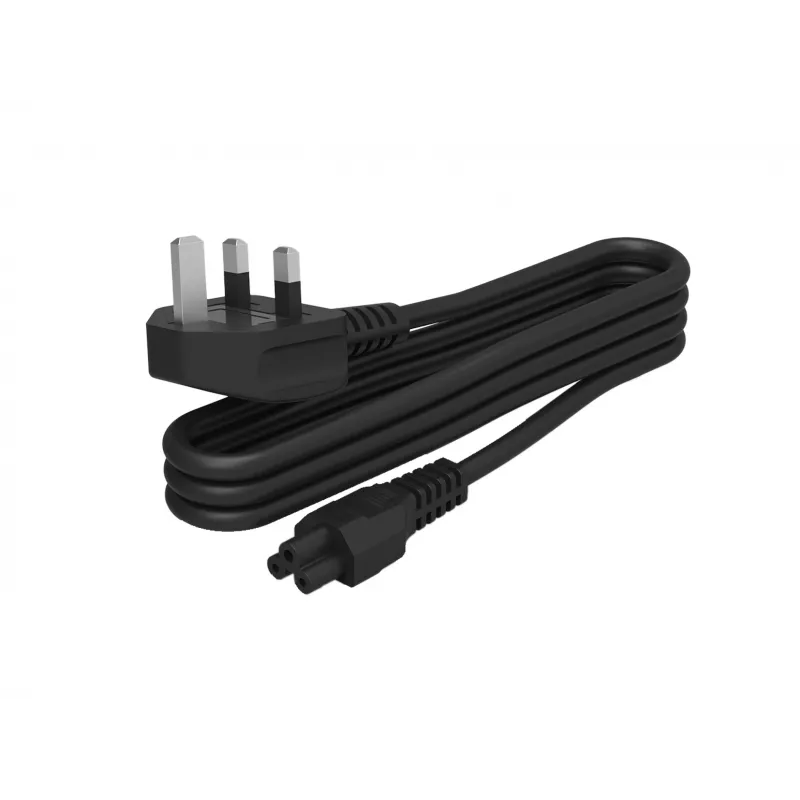 Cargador de sobremesa Conceptronic OZUL03BUK 100W GaN USB PD, cable USB-C integrado, enchufe UK