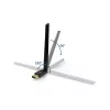 Adaptador USB Bluetooth 5.3 de largo alcance Conceptronic ABBY17B, antena externa