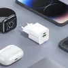 Cargador Conceptronic 2 puertos 20W GaN USB PD, USB-C x 1, USB-A x 1 ALTHEA15W