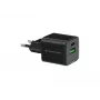 Cargador Conceptronic 2 puertos 20W GaN USB PD, USB-C x 1, USB-A x 1, QC 3.0, PPS
