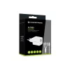Cargador Conceptronic 2 puertos 33W GaN USB PD con cable de carga 3en1, USB-C x 1, USB-A x 1, QC 3.0, PPS