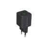 Cargador Conceptronic 2 puertos 33W GaN USB PD con cable de carga 3en1, USB-C x 1, USB-A x 1, QC 3.0, PPS
