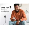 Cargador Conceptronic 2 puertos 33W GaN USB PD con cable de carga 3en1, USB-C x 1, USB-A x 1, QC 3.0, PPS