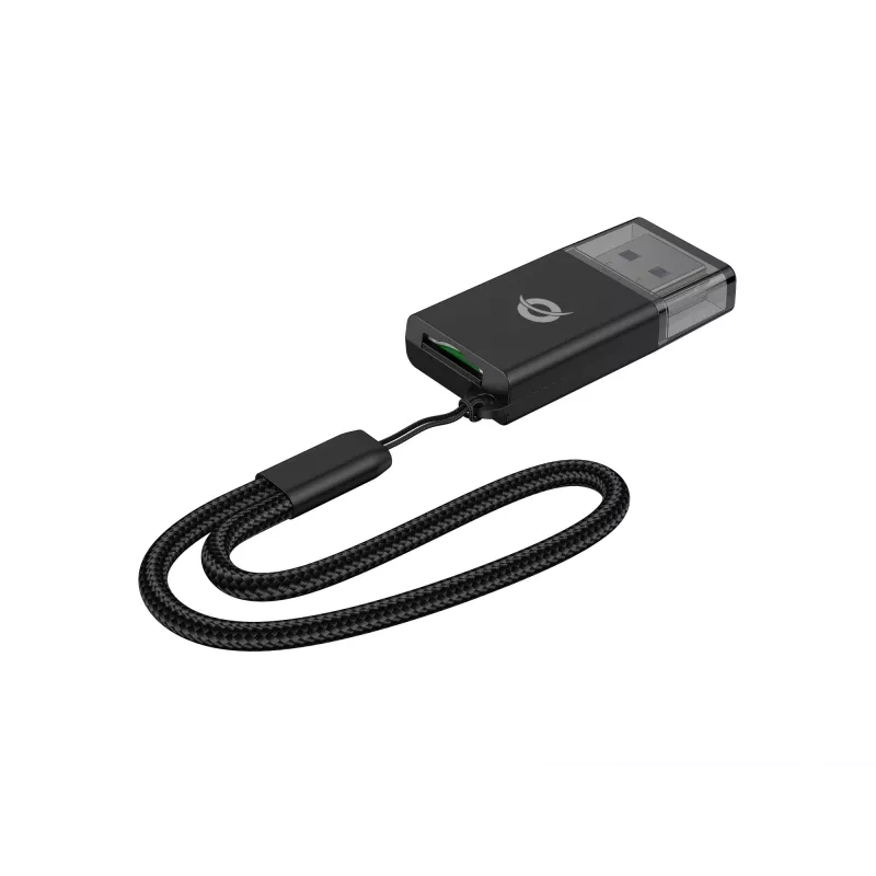 Lector de tarjetas TF/MicroSD 3.0 Conceptronic BIAN07B, UHS-I, USB 3.0, 5Gbps