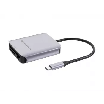Lector de tarjetas 3en1 Conceptronic BIAN09G USB 3.2 Gen 2, CFast 2.0, SD TF/MicroSD 4.0, UHS-II