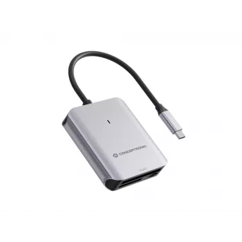 Lector de tarjetas 3en1 Conceptronic BIAN09G USB 3.2 Gen 2, CFast 2.0, SD TF/MicroSD 4.0, UHS-II
