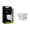 Cargador Conceptronic ALTHEA20W45 2 puertos 45W GaN USB PD, USB-C x 1, USB-A x 1, QC 3.0, PPS, PD 3.0