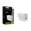 Conceptronic ALTHEA21W65 cargador GaN USB PD de 3 puertos 65W, USB-C x 2, USB-A x 1, QC 3.0, PPS, PD 3.0