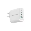 Conceptronic ALTHEA22W100 cargador GaN USB PD de 4 puertos 100W, USB-C x 3, USB-A x 1, QC 3.0, PPS, PD 3.0