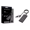 Lector de tarjetas 7 en 1 CONCEPTRONIC BIAN10B — USB 3.2 Gen 1 Type-A/Type-C, CF/MMC/MS/SD/MicroSD/xD, negro