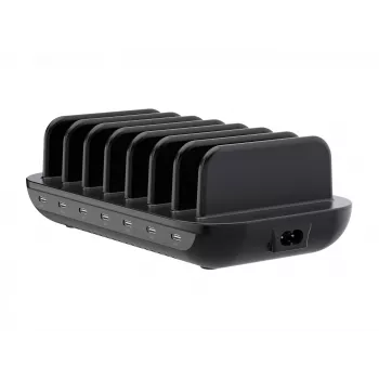 Conceptronic OZUL07B estación de carga USB PD de 7 puertos 160W, USB-C x 7, PD 3.0