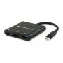 Conceptronic DONN01B dock para portátil/replicador de puertos USB 3.2 Gen 1 (3.1 Gen 1) Type-C negro