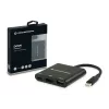 Conceptronic DONN01B dock para portátil/replicador de puertos USB 3.2 Gen 1 (3.1 Gen 1) Type-C negro