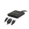 Conceptronic DONN01B dock para portátil/replicador de puertos USB 3.2 Gen 1 (3.1 Gen 1) Type-C negro