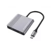 Conceptronic DONN13G dock para portátil/replicador de puertos con cable USB 3.2 Gen 1 (3.1 Gen 1) Type-C gris