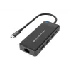 Conceptronic DONN14G dock para portátil/replicador de puertos con cable USB 3.2 Gen 1 (3.1 Gen 1) Type-C gris