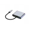 Conceptronic DONN16G cable USB 3.2 Gen 1 Type-C gris 100W 4K Ultra HD