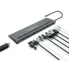 Conceptronic DONN17G dock para portátil/replicador de puertos con cable USB 3.2 Gen 1 (3.1 Gen 1) Type-C gris