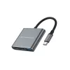 Conceptronic DONN18G estación de acoplamiento 3 en 1 USB 3.2 Gen 1, HDMI, USB 3.0, 100W USB PD