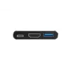 Conceptronic DONN18G estación de acoplamiento 3 en 1 USB 3.2 Gen 1, HDMI, USB 3.0, 100W USB PD