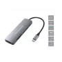Conceptronic DONN11G estación de acoplamiento 6 en 1 USB 3.2 Gen 1, HDMI, 100W USB PD, USB 3.0, USB 2.0, SD, TF/MicroSD