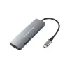 Conceptronic DONN11G estación de acoplamiento 6 en 1 USB 3.2 Gen 1, HDMI, 100W USB PD, USB 3.0, USB 2.0, SD, TF/MicroSD