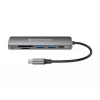 Conceptronic DONN11G estación de acoplamiento 6 en 1 USB 3.2 Gen 1, HDMI, 100W USB PD, USB 3.0, USB 2.0, SD, TF/MicroSD