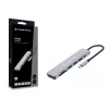 Conceptronic DONN19G estación de acoplamiento 7 en 1 USB 3.2 Gen 1, HDMI, USB-A 3.0 x 3, SD, TF/MicroSD, 100W USB PD