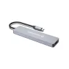Conceptronic DONN19G estación de acoplamiento 7 en 1 USB 3.2 Gen 1, HDMI, USB-A 3.0 x 3, SD, TF/MicroSD, 100W USB PD