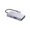Conceptronic DONN20G estación de acoplamiento 10 en 1 USB 3.2 Gen 1, HDMI, VGA, USB-A 3.0 x 3, SD, TF/MicroSD, Audio, GbE LAN, 100W USB PD