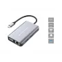 Conceptronic DONN21G dock para portátil/replicador de puertos con cable USB 3.2 Gen 1 (3.1 Gen 1) Type-C gris