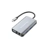 Conceptronic DONN21G dock para portátil/replicador de puertos con cable USB 3.2 Gen 1 (3.1 Gen 1) Type-C gris