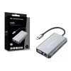 Conceptronic DONN21G dock para portátil/replicador de puertos con cable USB 3.2 Gen 1 (3.1 Gen 1) Type-C gris