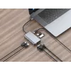 Conceptronic DONN21G dock para portátil/replicador de puertos con cable USB 3.2 Gen 1 (3.1 Gen 1) Type-C gris