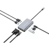 Conceptronic DONN21G dock para portátil/replicador de puertos con cable USB 3.2 Gen 1 (3.1 Gen 1) Type-C gris