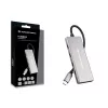 Conceptronic HUBBIES17G hub de interfaces USB 3.2 Gen 2 (3.1 Gen 2) Type-C 10000 Mbit/s gris
