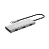Conceptronic HUBBIES17G hub de interfaces USB 3.2 Gen 2 (3.1 Gen 2) Type-C 10000 Mbit/s gris