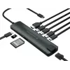 Conceptronic DONN adaptador hub USB multifuncional 9 en 1