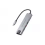 Conceptronic DONN29G estación de acoplamiento 6 en 1 USB 3.2 Gen 2, 4K60Hz HDMI, USB-A 10Gbps x 2, USB-C 10Gbps, GbE LAN, 140W USB PD 3.1