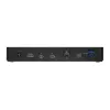 Conceptronic DONN30B base de conexión Thunderbolt 4 13 en 1, 40 Gbit/s, 96 W, HDMI, 2x USB-A, USB-C, LAN 2,5GbE, lector de tarjetas SD, negra