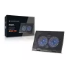 Conceptronic THANA base refrigeradora para portátil, apta para hasta 17 inch, 2 ventiladores
